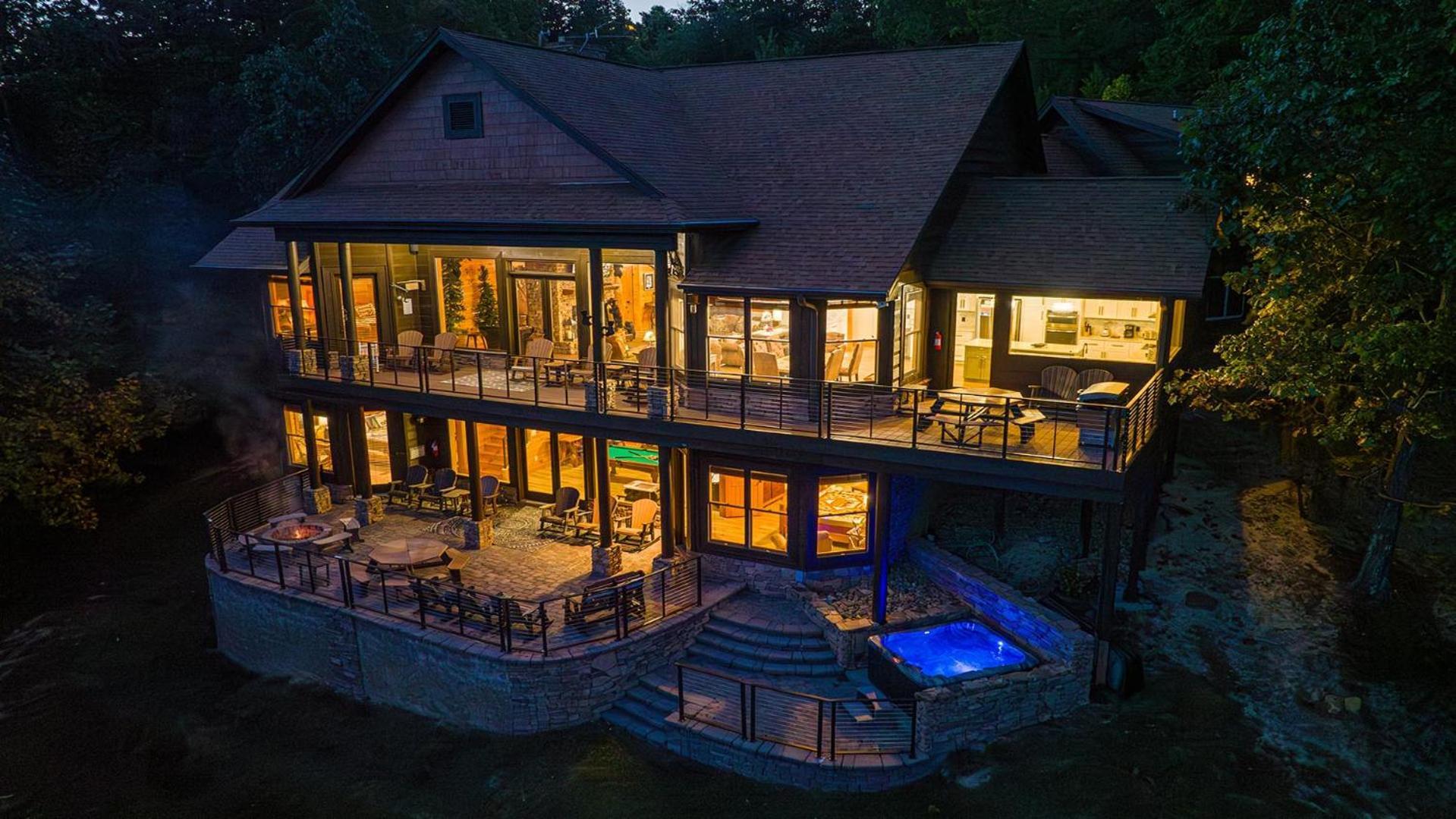 Five Bears Mountain View Lodge 세비어빌 외부 사진